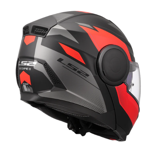 LS2 FF902 Scope ll Duria Helmet - Matt Black Red - LS2