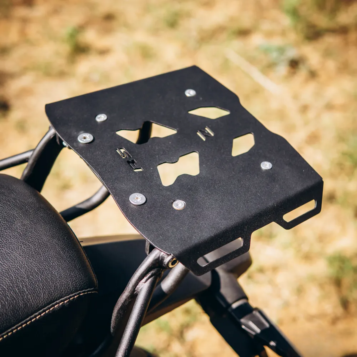 Zana Honda 350 RS Top Rack with MS Plate - Black - ZI-8160-V2 - Zana