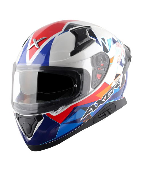 Axor Apex Prism Helmet - Gloss White Blue