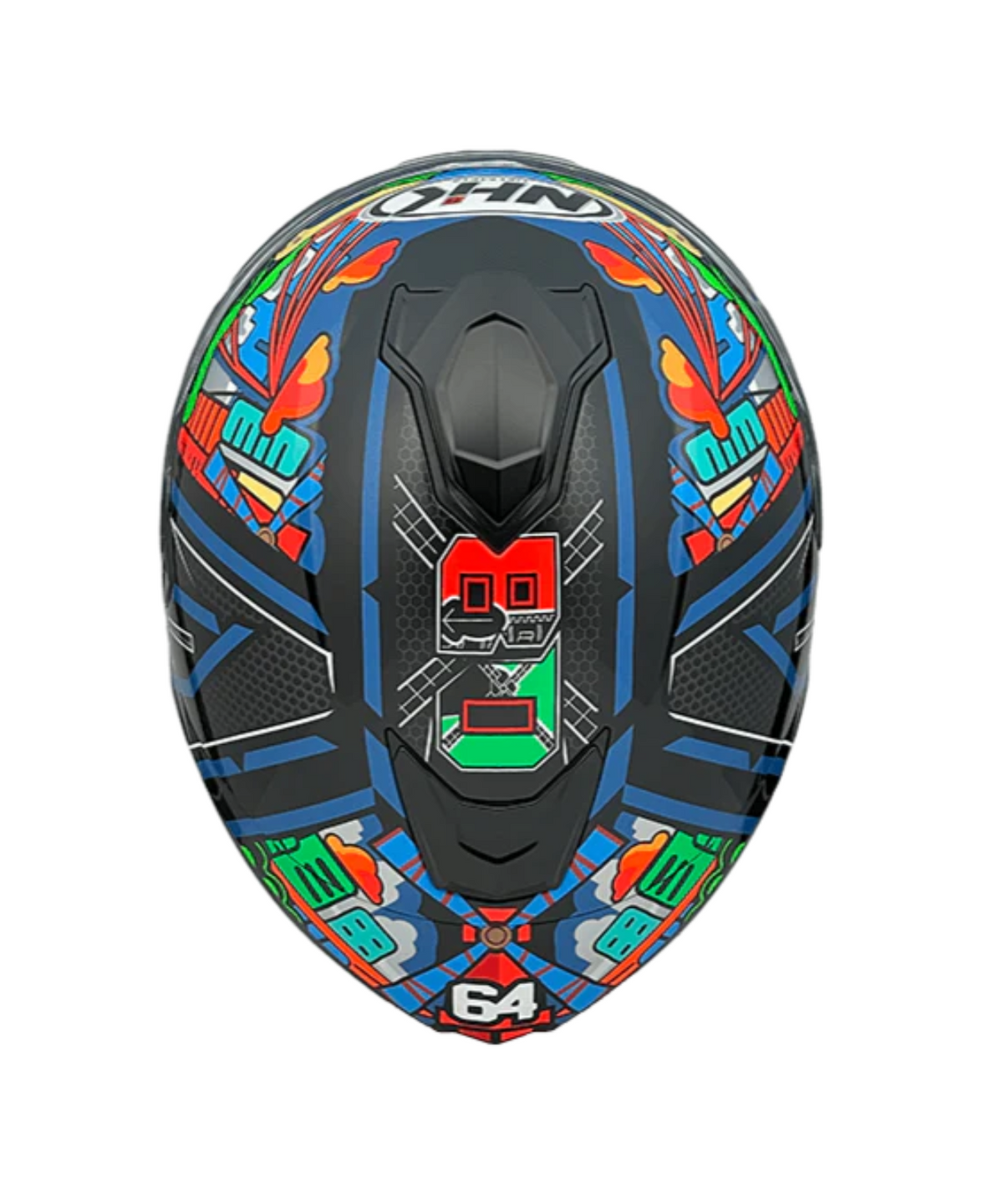 NHK K5R BO Bendsneyder #6 Helmet - Gloss Black - NHK