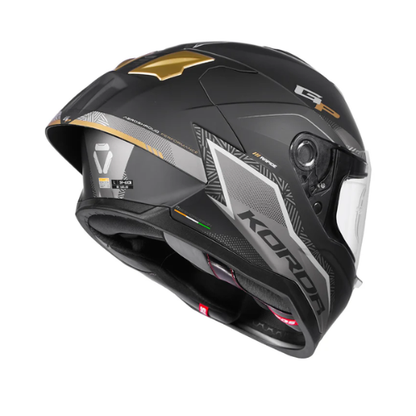 Korda Sonic Rapide Helmet - Matt Black Gold