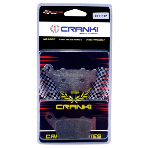 Crank1 Carbon Brake Pads for BMW K1600 GT/GTL (2017-2021)