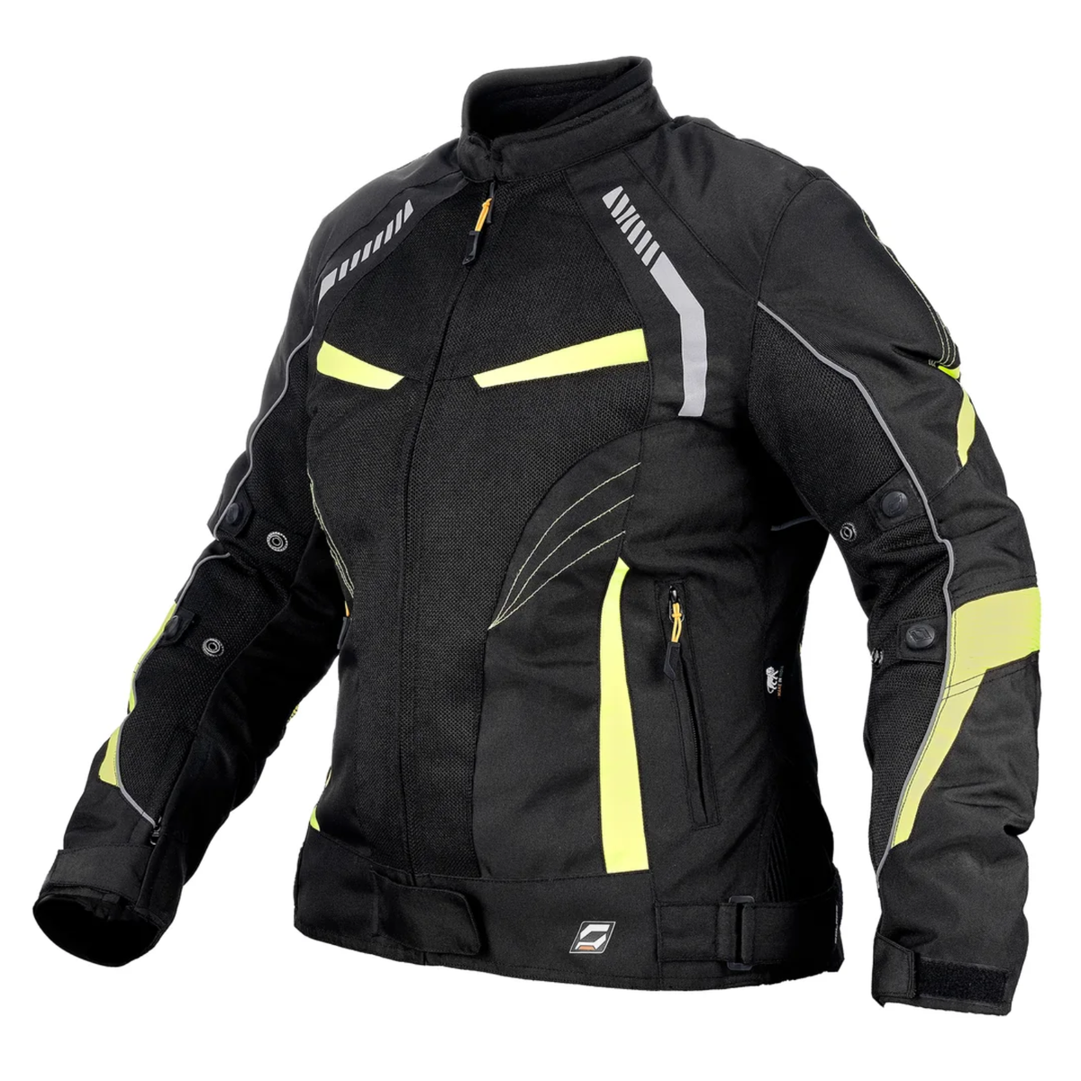 Solace Asmi V3.0 Women's Riding Jacket - Black Neon
