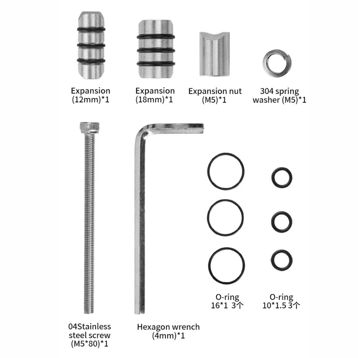 Motowolf Fork Stem Base Handlebar Ball Mount - Motowolf