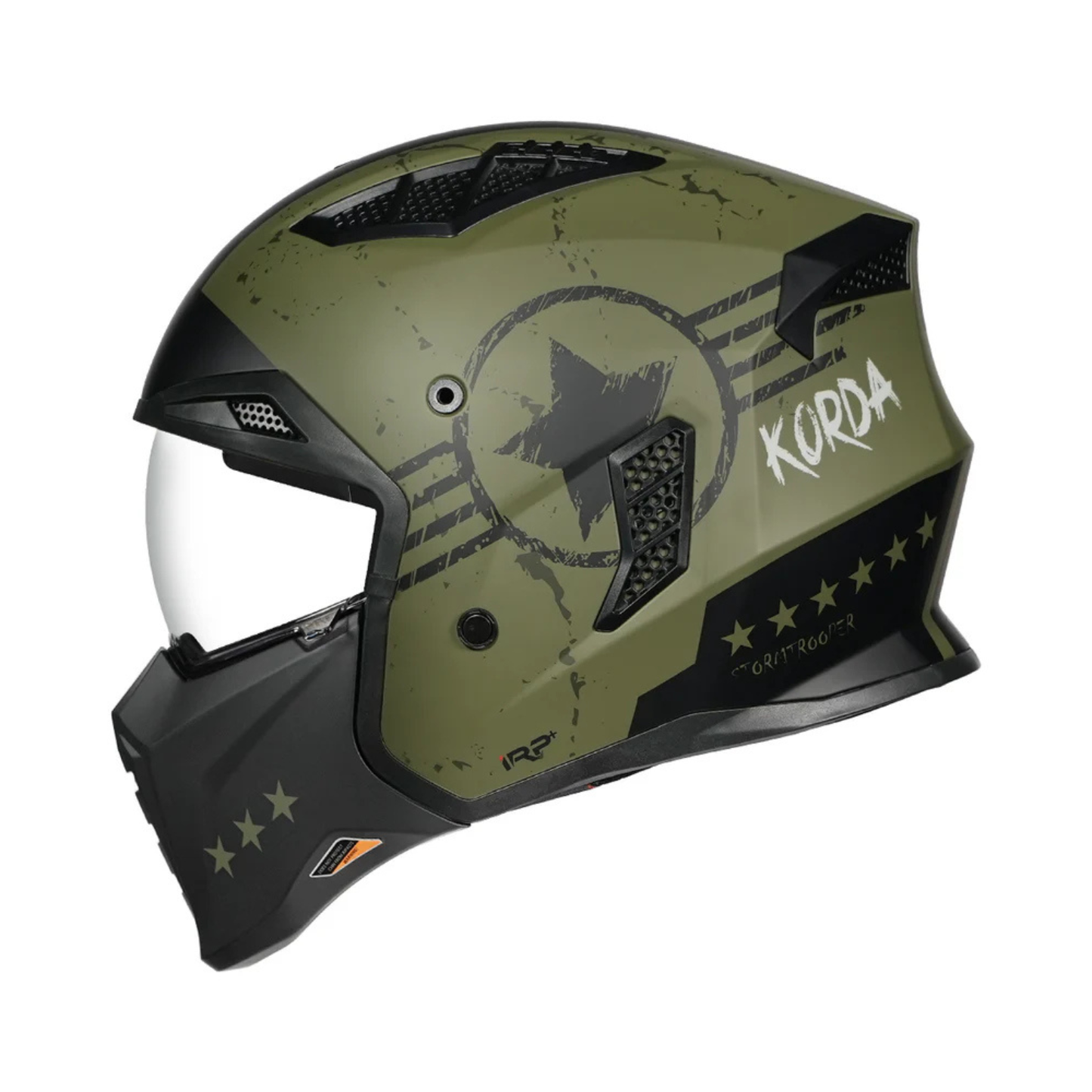 Korda Storm Trooper Hero Helmet - Matt Olive Green