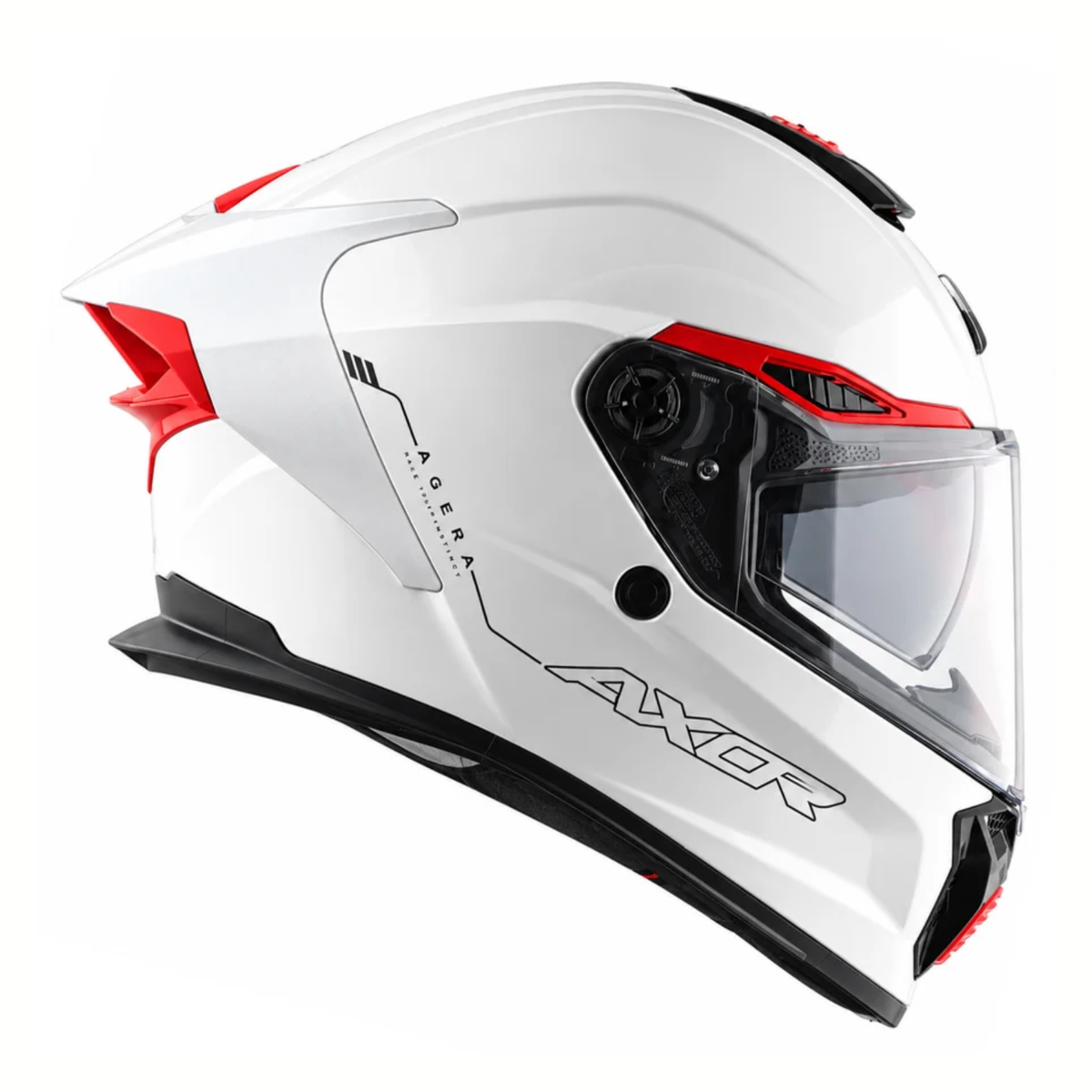 Axor Agera Solid Helmet - Gloss White - AXOR