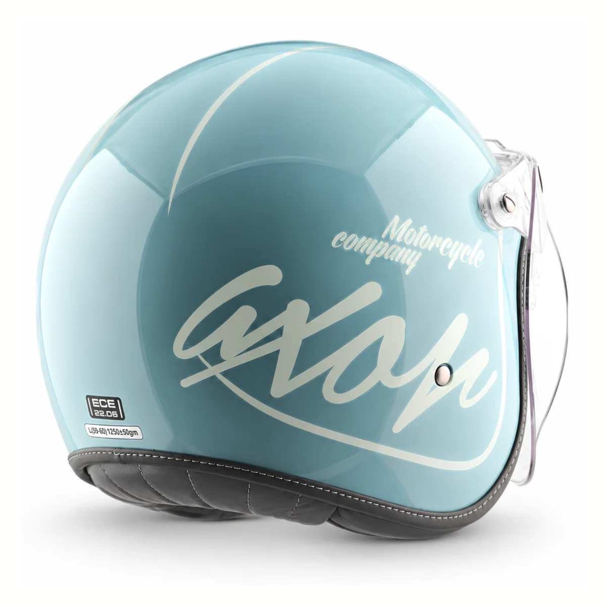 Axor Retro Jet Bygone Helmets - Gloss Ice Ash Blue - AXOR