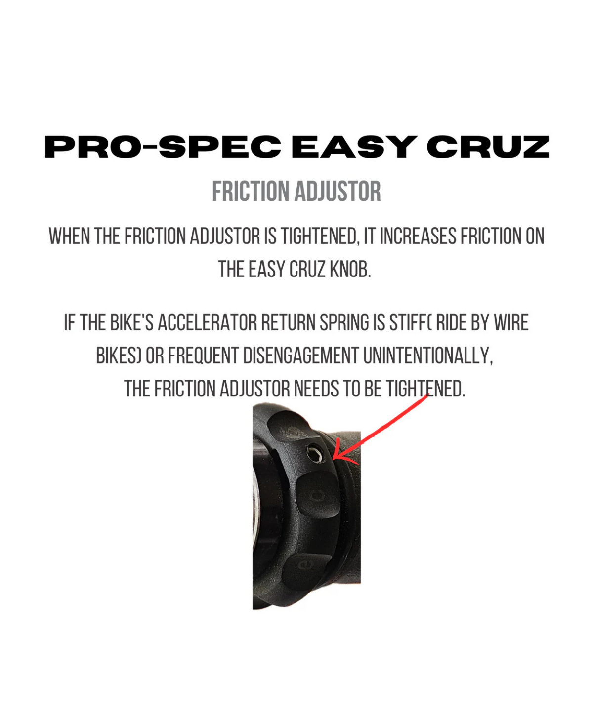 Pro-Spec Easy Cruz - ECZ 011 - Black - Pros-pec