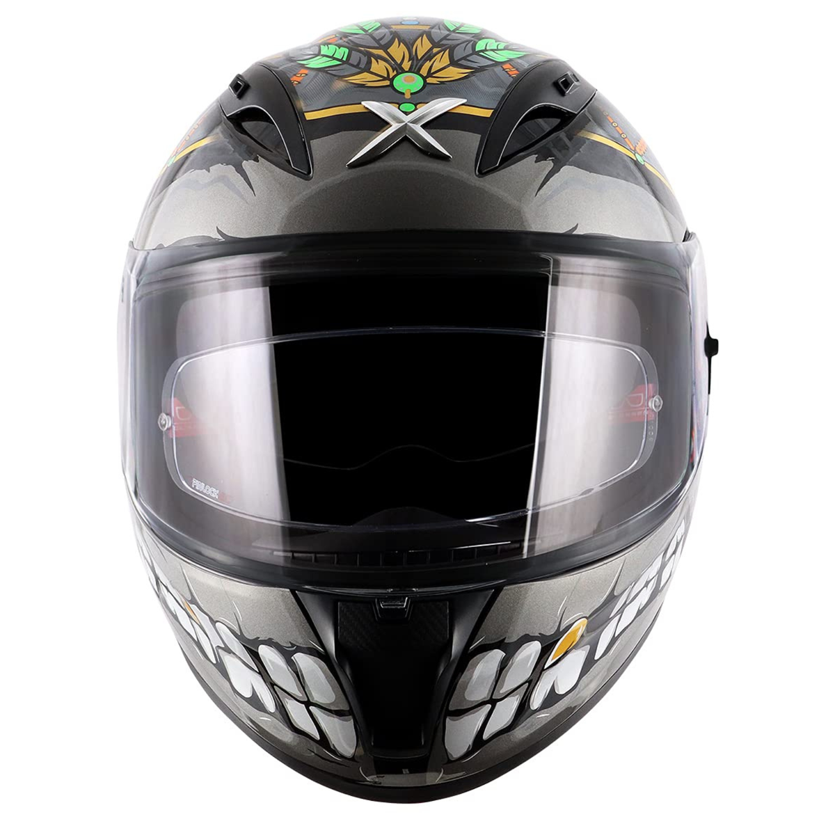 AXOR Street Freedom Helmet Black Green - AXOR