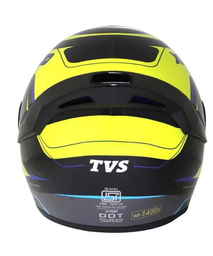 TVS Racing XPOD Dynamic Dual Tone Helmet - Yellow