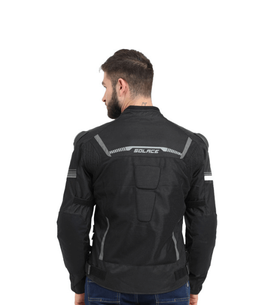 Solace Ramble Motorcycle Riding Jacket - Black