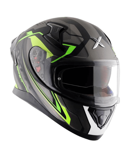 Axor Apex Roadtrip Helmet - Matt Black Neon Yellow