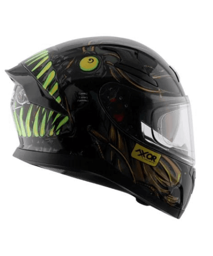 AXOR Apex Sea Devil Helmet - Gloss Black Gold