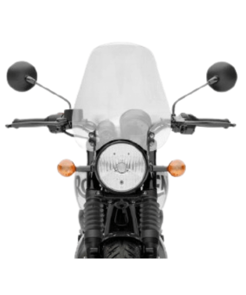 VisorBros Touring Windscreen for Royal Enfield Hunter 350 - Clear