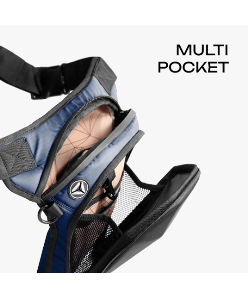 Carbonado Turtle Thigh Bag - Deep Blue