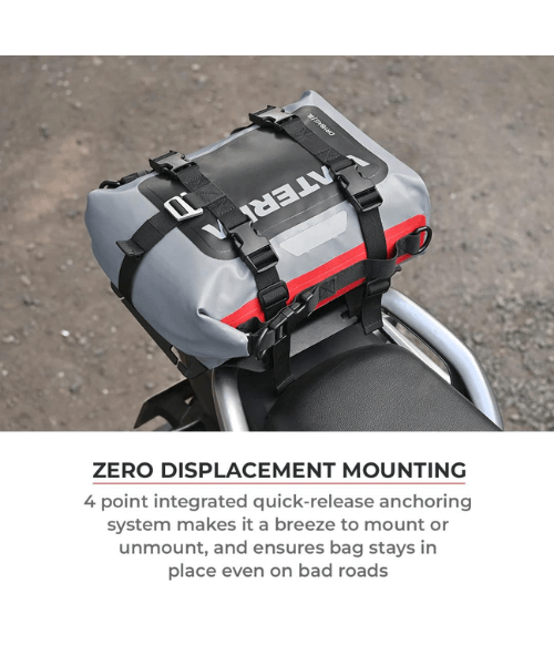 Viaterra 8L Universal Waterproof Tailbag Drybag - with Versatile Mounting