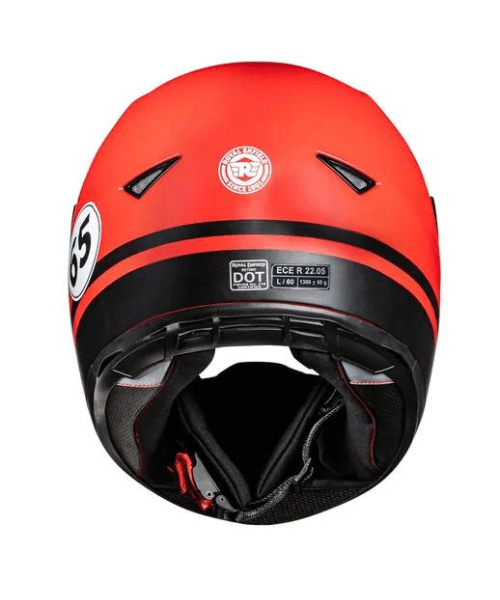 Royal Enfield Street Prime Divider 65 Helmet - Red
