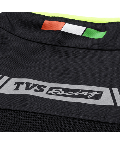 TVS Racing Riding Jacket - Asphalt - Neon