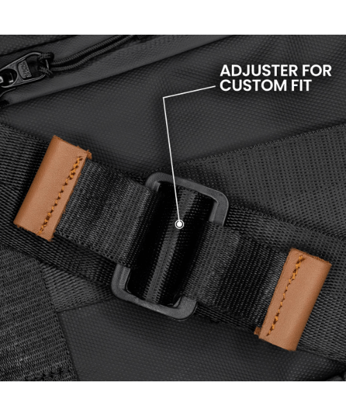 Carbonado Cache Waist Pouch - Classic Black Maglock