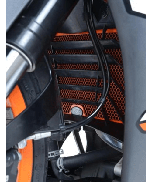 R & G Engine Radiator Guard for KTM Duke 200/ 390 - RAD0164BK