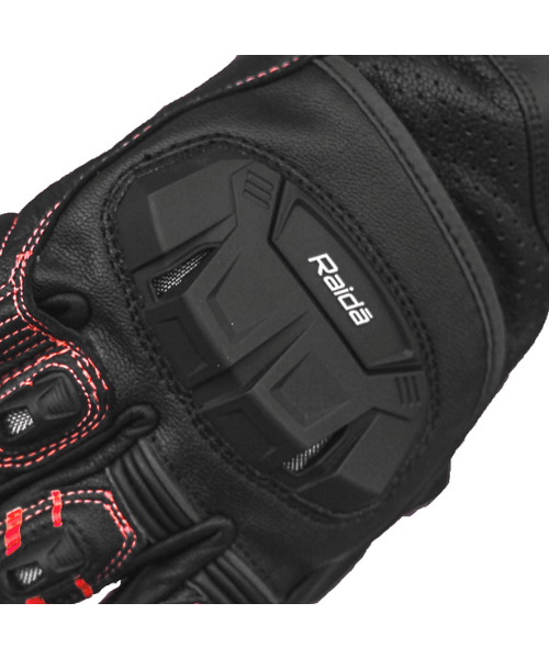 Raida AeroPrix Motorcycle Gloves - Red