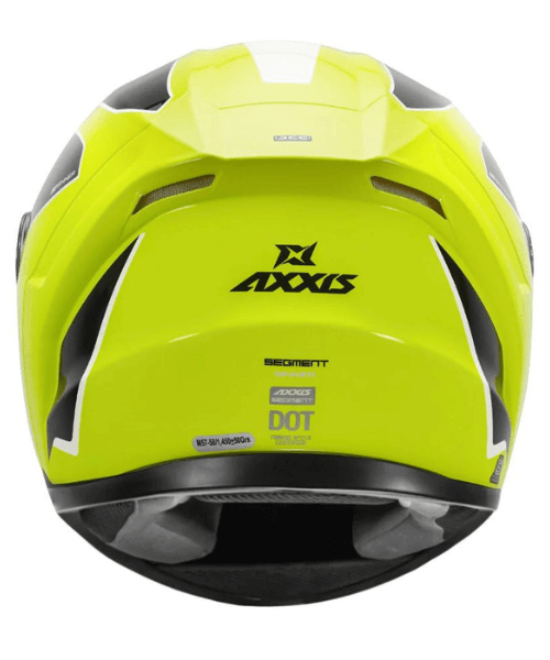 Axxis Segment Sinner Helmet - Fluorescent Yellow