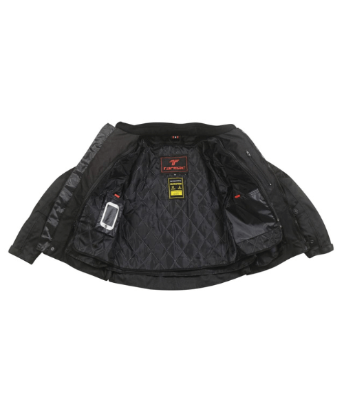 Tarmac One III Level 2 Riding Jacket with SAFE TECH protectors + FREE Tarmac Swift Gloves - Black