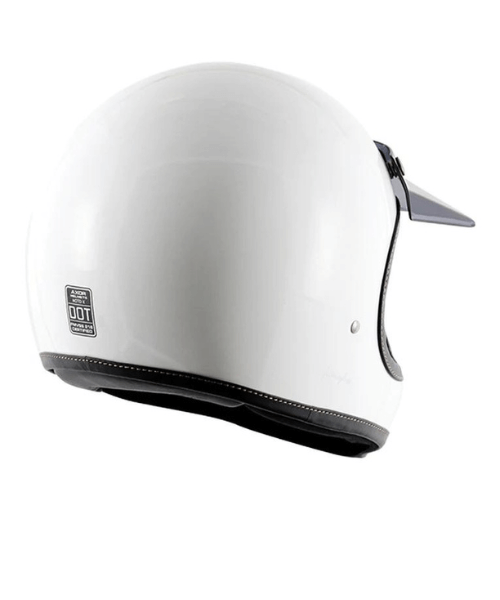 Axor Retro Moto-X Helmet - White