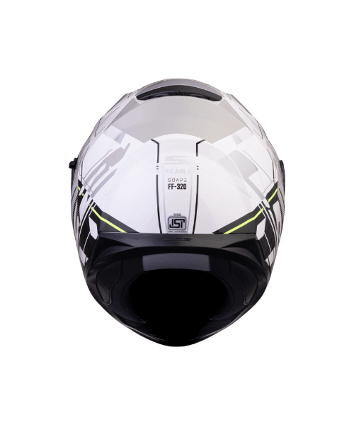 LS2 FF320 Stream Evo Scape 7C With Pinlock Helmet - Gloss White Black