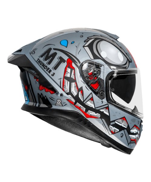 MT Thunder 3 Pro Creature Helmet -Matt Grey