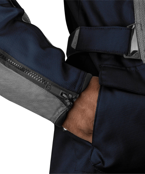 Rynox Stealth Air Pro Riding Jacket - Navy Blue
