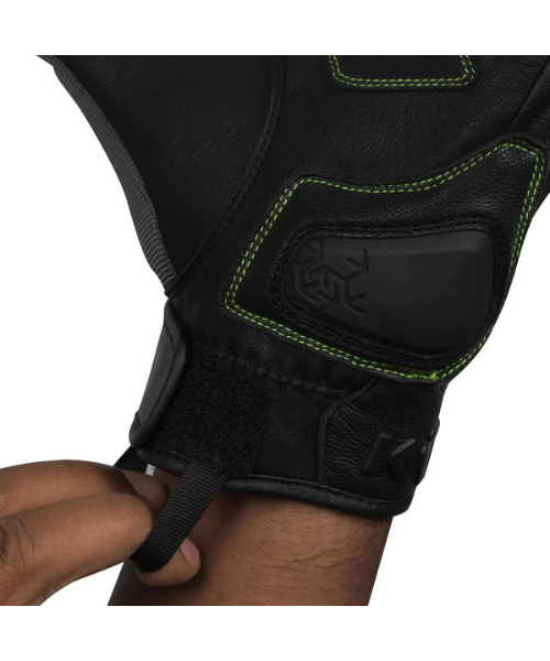 Korda Adventure Riding Gloves - Fluorescent Yellow