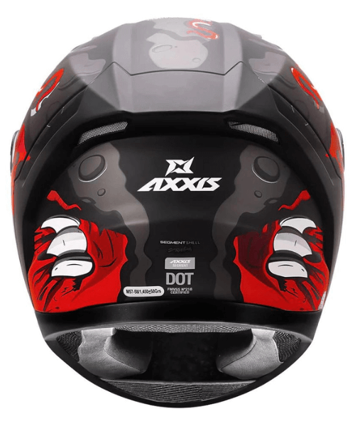 Axxis Segment Scratch Helmet - Matt Grey