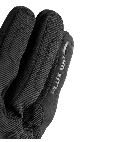 Cramster Flux WP Waterproof Motorcycle Riding Gloves - Black