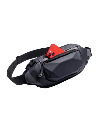 Carbonado Rock Waist Pouch - Black