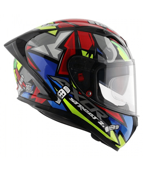 Axor Street Bobby Helmet - Black Red