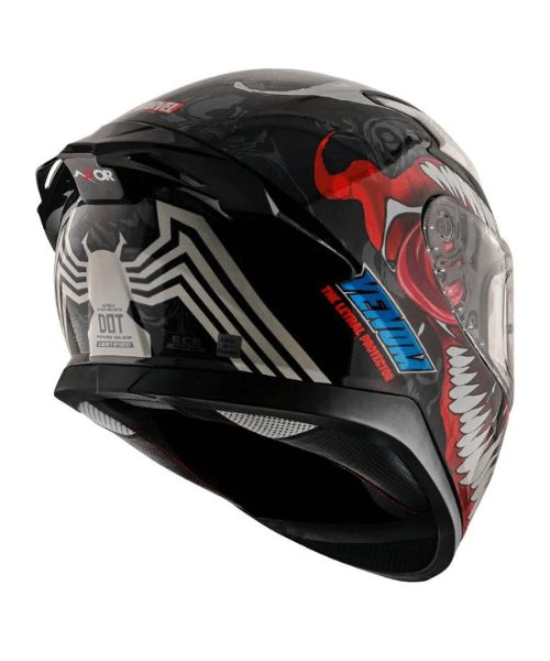 Axor Apex Marvel Venom Helmet - Gloss Black Red