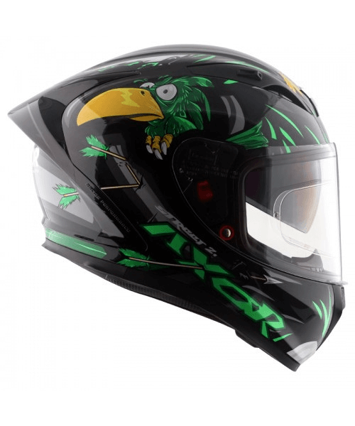 Axor Street Zazu Helmet - Black Green