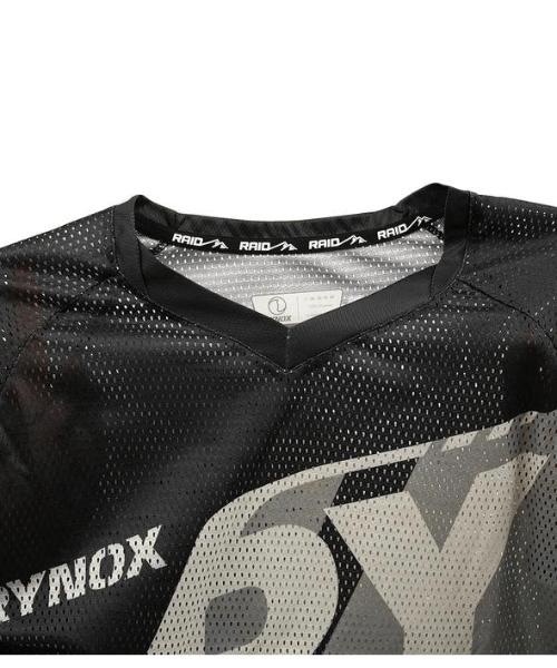 Rynox Switchback Neo Offroad Jersey - Black Grey