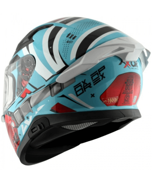 Axor Apex Hex-2 Helmet - Hex Blue Red