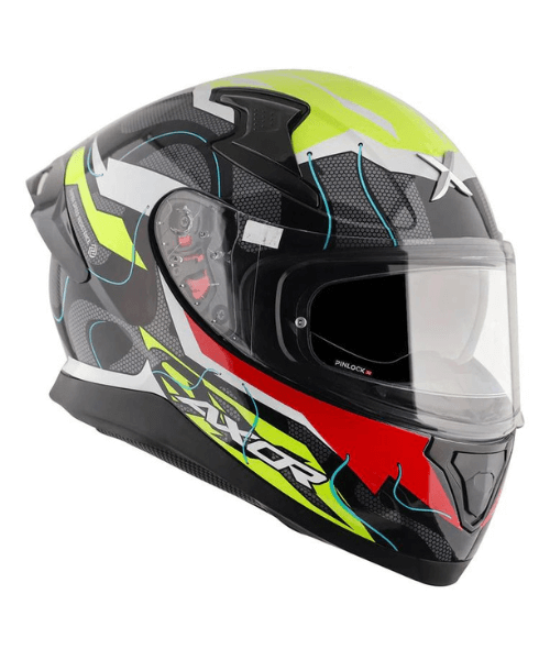 Axor Apex Dynamo Helmet - Gloss Black Neon Yellow