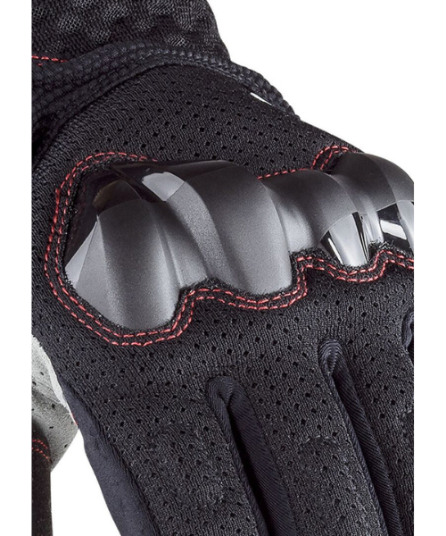 LS2 Chaki Riding Gloves - Black