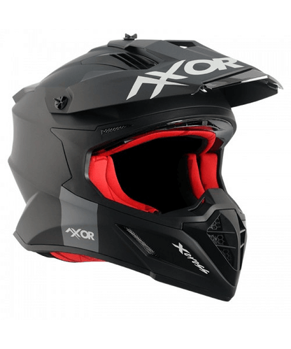 Axor X-Cross Helmet - Dull Black Red