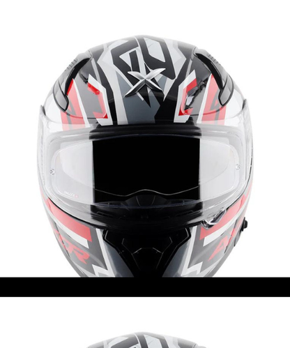 Axor Apex Streak Helmet - Gloss Black Red