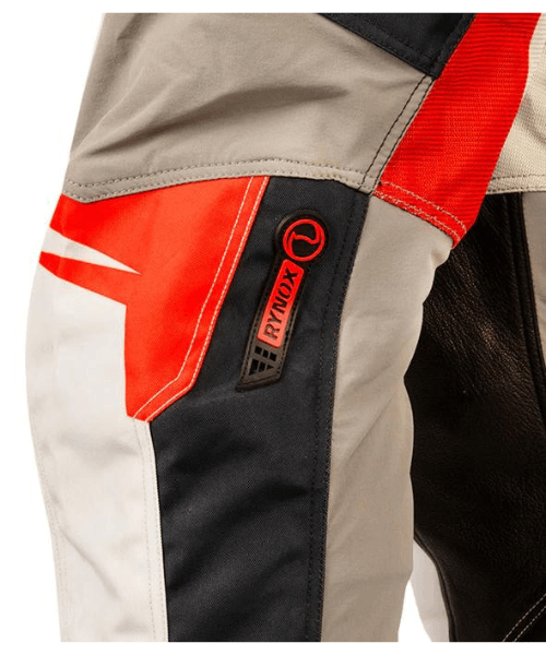 Rynox Dune Neo Offroad Pants - Black Red