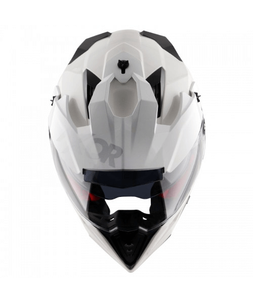 Axor X-Cross Dual Visor Sc Helmet - White Red