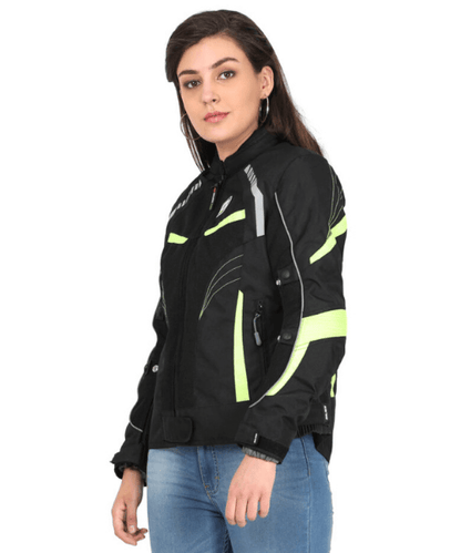 Solace Asmi Ladies Jacket V3 Black &amp; Neon