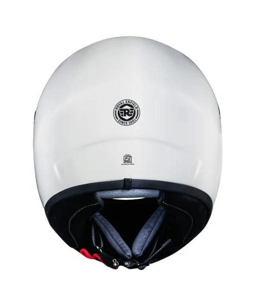Royal Enfield Old Madras Fullface Helmet -Gloss Off White