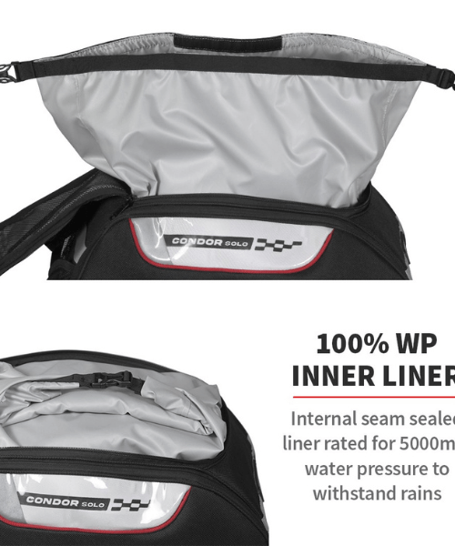 Viaterra Condor Solo 100% Waterproof Saddlebags