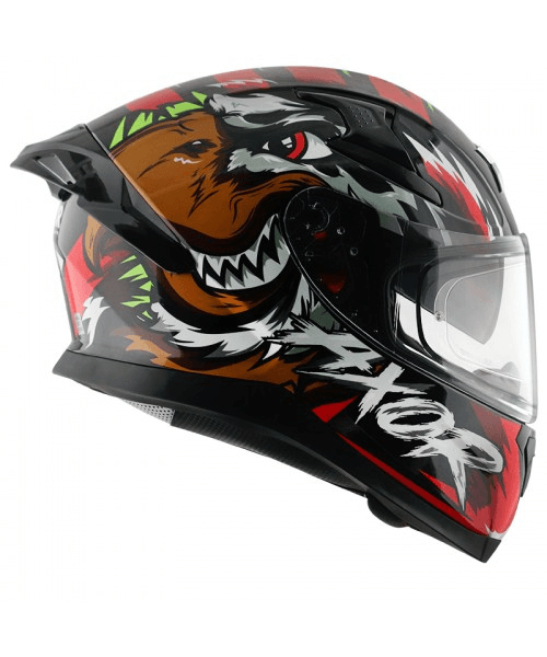 Axor Apex Falcon Helmet - Black Red